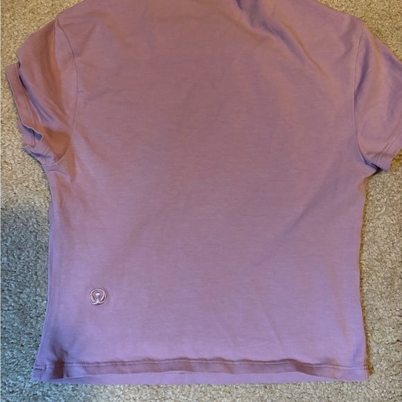 Lululemon  Purple Knot Detail Tee - Picture 2 of 3